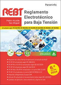 REGLAMENTO ELECTROTECNICO PARA BAJA TENSION 6. EDICION 2024