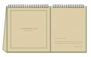 PLANIFICADOR CON CALENDARIO 2022 ALEJANDRA G. REM