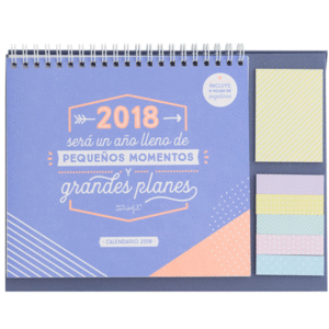 CALENDARIO MR WONDERFUL 2018 SCRAPBOOKING