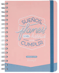 AGENDA ANUAL 2018 GRANDE DIA PAGINA