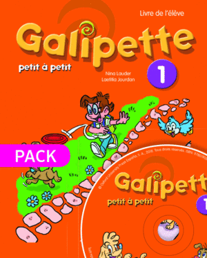 GALIPETTE PETIT � PETIT 1. PACK LIVRE DE L'�L�VE + CD