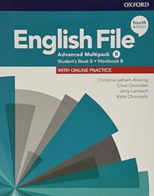 ENGLISH FILE 4TH EDITION ADVANCED. STUDENT'S BOOK MULTIPACK B