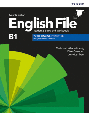 ENGLISH FILE 4TH EDITION B1. STUDENT'S BOOK AND WORKBOOK WITH KEY PACK