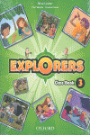 EXPLORERS 3 CLASS BOOK + SONGS CD