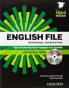 (VIEJA) ENGLISH FILE INTERMEDIATE 3� EDITION