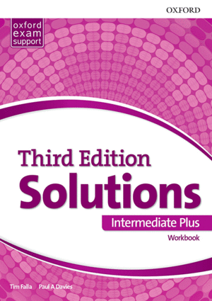 SOLUTIONS 3RD EDITION INTERMEDIATE PLUS. WORKBOOK