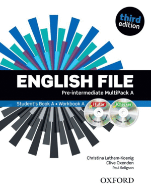 ENGLISH FILE P-INT SB/WB MULTIPACK A PK 3ED