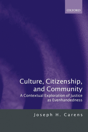CULTURE, CITIZENSHIP, AND COMUNITY