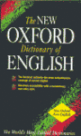 NEW OXFORD DICTIONARY OF ENGLISH, THE