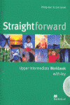 *** STRAIGHT FORWARD UPPER INTERMEDIATE  WORKBOOK WITH KEY