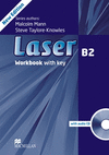 LASER B2 WORKBOOK WITH KEY + CD AUDIO