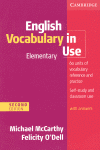 ENGLISH VOCABULARY IN USE ELEMENTARY WITH ANSWERS 2ª ED