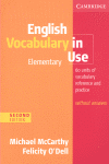 ENGLISH VOCABULARY IN USE ELEMENTARY WITHOUT ANSWERS 2 ED