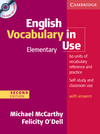ENGLISH VOCABULARY IN USE ELEMENTARY WITH ANSWERS AND CD-ROM 2ND EDITION