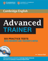 ADVANCED TRAINER PRACTICE TESTS WITH ANSWERS AND AUDIO CD