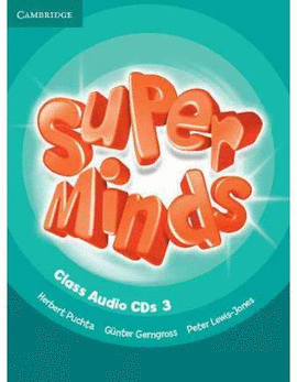 SUPER MINDS 3 CLASS AUDIO CDS