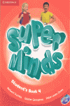 SUPER MINDS 4 STUDENT'S BOOK + DVD