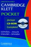 DICCIONARIO CAMBRIDGE KLETT POCKET + CD ROM ESPAOL INGLES