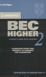 CAMBRIDGE BEC HIGHER 2 STUDENT'S BOOK WITH ANSWERS