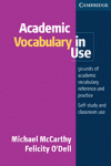 ACADEMIC VOCABULARY IN USE