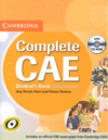 CAMBRIDGE COMPLETE CAE STUDENTS BOOK WTHOUT ANSWERS + CD