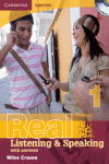 REAL 1 LISTENING AND SPEAKING WITH ANSWERS + CD
