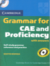 CAMBRIDGE GRAMMAR FOR CAE AND PROFICIENCY . BOOK WITH ANSWERS + CDS A