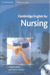CAMBRIDGE ENGLISH  NURSING INTERMEDIATE STUDENTS  AND 2 CD