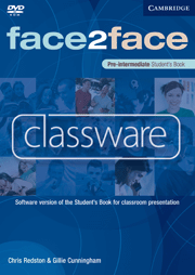 DVD FACE 2 FACE PREINTERMEDIATE  STUDENTS BOOK CLASSWARE