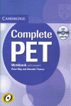 COMPLETE PET  WORKBOOK WITH ANSWERS + CD
