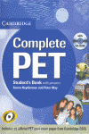COMPLETE PET PACK STUDENT`S WITH ANSWERS + CD