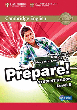 PREPARE! 5 STUDENT'S BOOK WITH ONLINE WORKBOOK