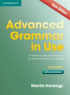 ADVANCED GRAMMAR IN USE BOOK WITHOUT ANSWERS