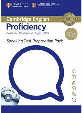 SPEAKING TEST PREPARATION PACK FOR CAMBRIDGE ENGLISH PROFICIENCY