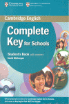 COMPLETE KEY FOR SCHOOLS STUDENT'S PACK WITH ANSWERS