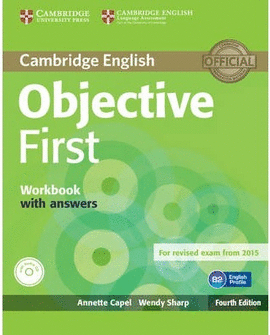 OBJECTIVE FIRST WORKBOOK WITH ANSWERS WITH AUDIO CD 4TH EDITION