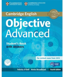 OBJECTIVE ADVANCED STUDENT'S BOOK WITH ANSWERS WITH CD-ROM 4TH ED