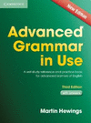 ADVANCED GRAMMAR IN USE BOOK WITH ANSWERS