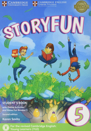 STORYFUN FOR FLYERS 5 STUDENT'S BOOK WITH ONLINE ACTIVITIES AND HOME FUN BOOKLET