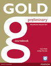 GOLD PRELIMINARY COURSEBOOK WITH CD-ROM