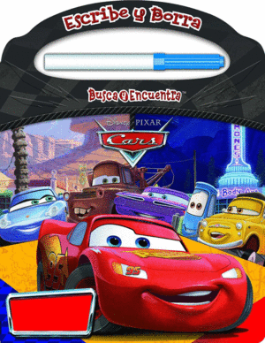 CARS. ESCRIBE Y BORRA. BUSCA Y ENCUENTRA ( ROTULADOR )