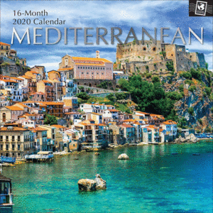 2020 CALENDARIO PARED MEDITERRANEO