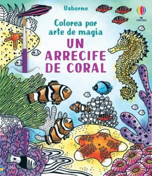 UN ARRECIFE DE CORAL COLOREA ARTE MAGIA