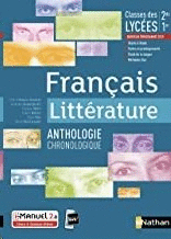 FRANCAIS LITTERATURE  ANTHOLOGIE LITTERAIRE (2 EDICION)