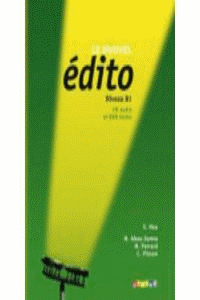 NOUVEL EDITO, LE B1 - LIVRE + CD + DVD