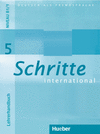 SCHRITTE INTERNATIONAL 5 NIV.B1/1 - LEHRERHANDBUCH