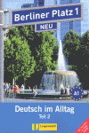 BERLINER PLATZ NEU 1-PARTE 2 LIBRO ALUMNO Y EJERCICIOS CON CD AUD