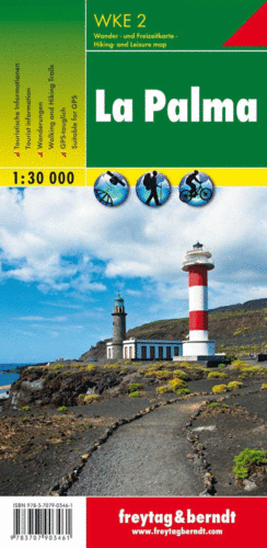 LA PALMA WANDER UND FREIZEITKARTE HIKING AND LEISURE MAP