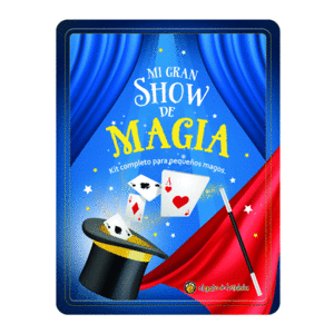 MI GRAN SHOW DE MAGIA (LATA+LIBRO+PA�UELOS+VARITA+AROS+CARTAS)