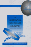 INFORMACION ESPECIALIZADA EN INTERNET